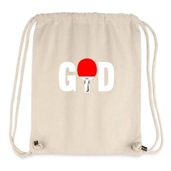 Table Tennis Player Player Table Tennis God - Stanley/Stella Recycled Gym Bag - natural - Front