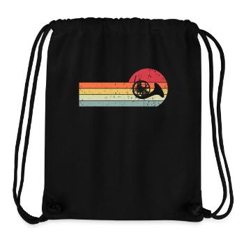 Bugle - Stanley/Stella Recycled Gym Bag - black - Front