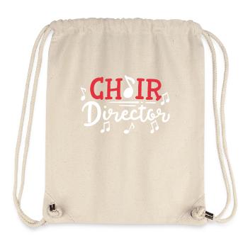 Chorleiter Dirigent - Stanley/Stella recycelter Gym Bag - Naturweiß - Vorne