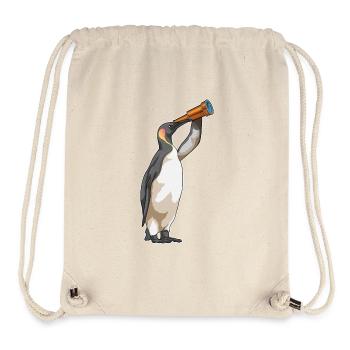 Pinguin Fernglas - Stanley/Stella recycelter Gym Bag - Naturweiß - Vorne