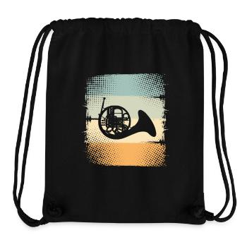 Bugle - Stanley/Stella Recycled Gym Bag - black - Front