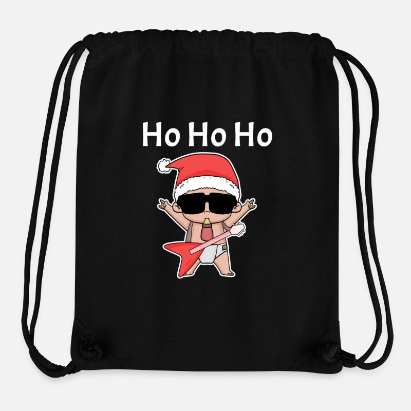 Cool Baby Christmas - Stanley/Stella Recycled Gym Bag - black