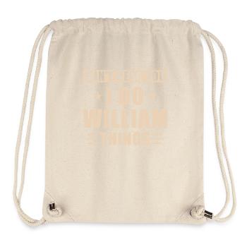 William things - Stanley/Stella Recycled Gym Bag - natural - Front
