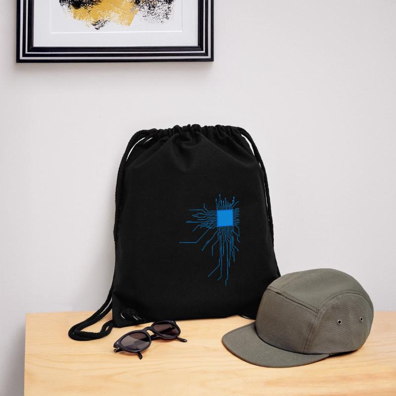board blue computer pc admin core cpu nerd code Stanley/Stella Recycled Gym Bag
