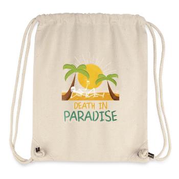Death in Paradise – Skelett Urlaub Vibes - Stanley/Stella recycelter Gym Bag - Naturweiß - Vorne
