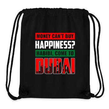 Moka can't buy happiness Design - Stanley/Stella Recycled Gym Bag - black - Front