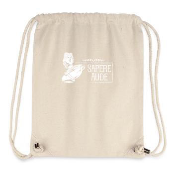 Lateinischer Spruch - Sapere Aude - Stanley/Stella recycelter Gym Bag - Naturweiß - Vorne