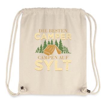 The best campers camp on Sylt Möwe In North Sea - Stanley/Stella Recycled Gym Bag - natural - Front