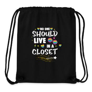 LGBT Humor | Pride Statement - Stanley/Stella Recycled Gym Bag - black - Front
