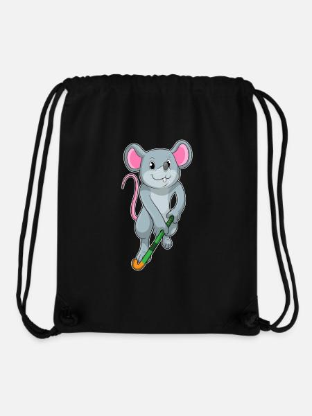 Rat Field Hockey Field Hockey Stick - Stanley/Stella Recycled Gym Bag - black