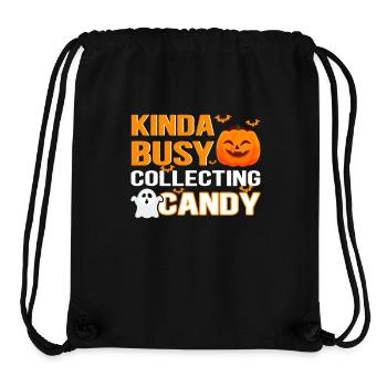 Halloween Party | Kostüm Kinder Süßes Geschenk - Stanley/Stella recycelter Gym Bag - Schwarz - Vorne