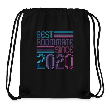 Best roommate since 2020 love your roomates - Stanley/Stella Recycled Gym Bag - black - Front