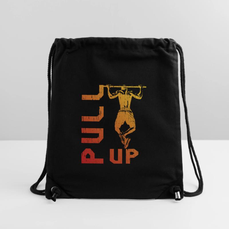 Gradient pull-up silhouette Stanley/Stella Recycled Gym Bag