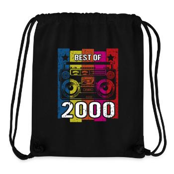 Best Of 2000 Stereo Radio Cassette Player - Stanley/Stella Recycled Gym Bag - black - Front