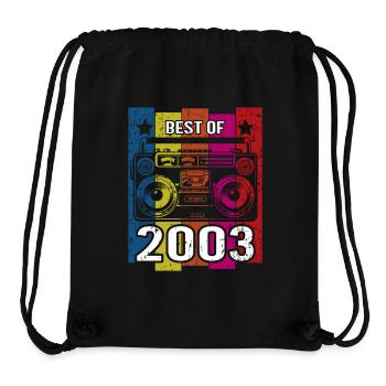 Best Of 2003 Stereo Radio Cassette Player - Stanley/Stella Recycled Gym Bag - black - Front