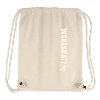 Wakeskate Wakeskating Wakeskater Wakeboard - Sac à cordon recyclé Stanley/Stella - blanc naturel - Devant