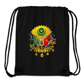 Empire ottoman - Osmanli Armasi - Tura Turk - Sac à cordon recyclé Stanley/Stella - noir - Devant