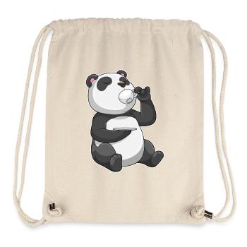 Panda Mug - Sac à cordon recyclé Stanley/Stella - blanc naturel - Devant