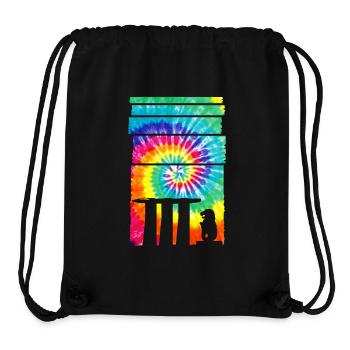 Singapur Souvenir - Stanley/Stella recycelter Gym Bag - Schwarz - Vorne