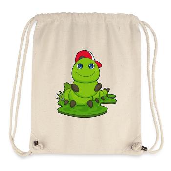 École Caterpillar Student Cap - Sac à cordon recyclé Stanley/Stella - blanc naturel - Devant