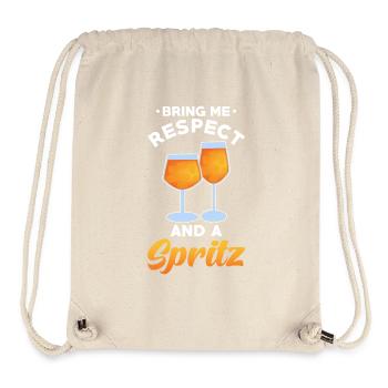 Spritz Cocktail - Stanley/Stella recycelter Gym Bag - Naturweiß - Vorne