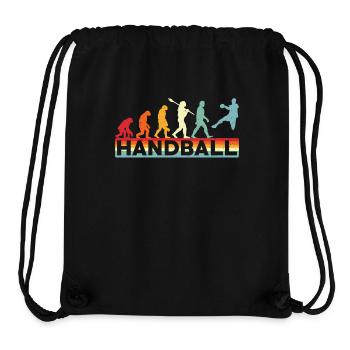Handball Evolution Handball - Stanley/Stella recycelter Gym Bag - Schwarz - Vorne