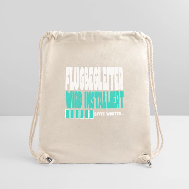 Flugbegleiter wird installiert Stanley/Stella recycelter Gym Bag