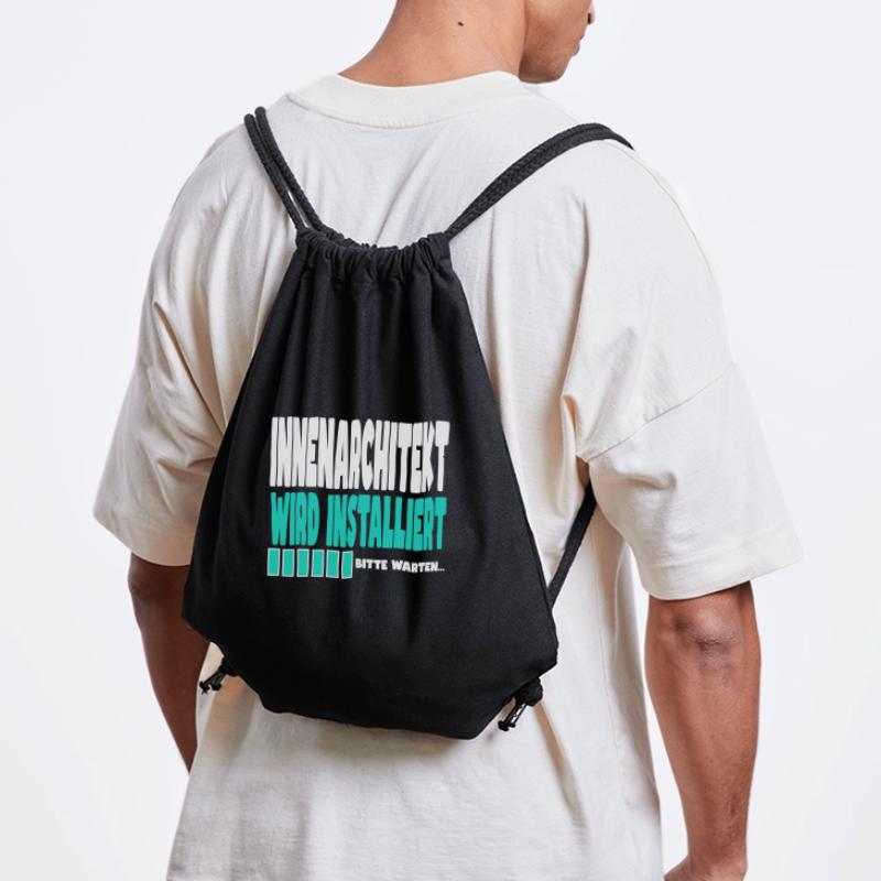 Innenarchitekt wird installiert Stanley/Stella recycelter Gym Bag