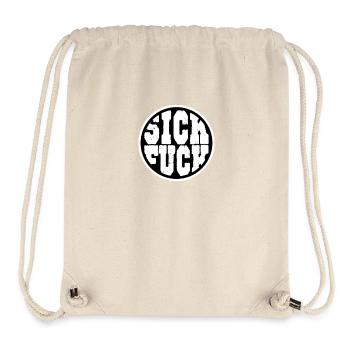 Kranker Fick - Stanley/Stella recycelter Gym Bag - Naturweiß - Vorne