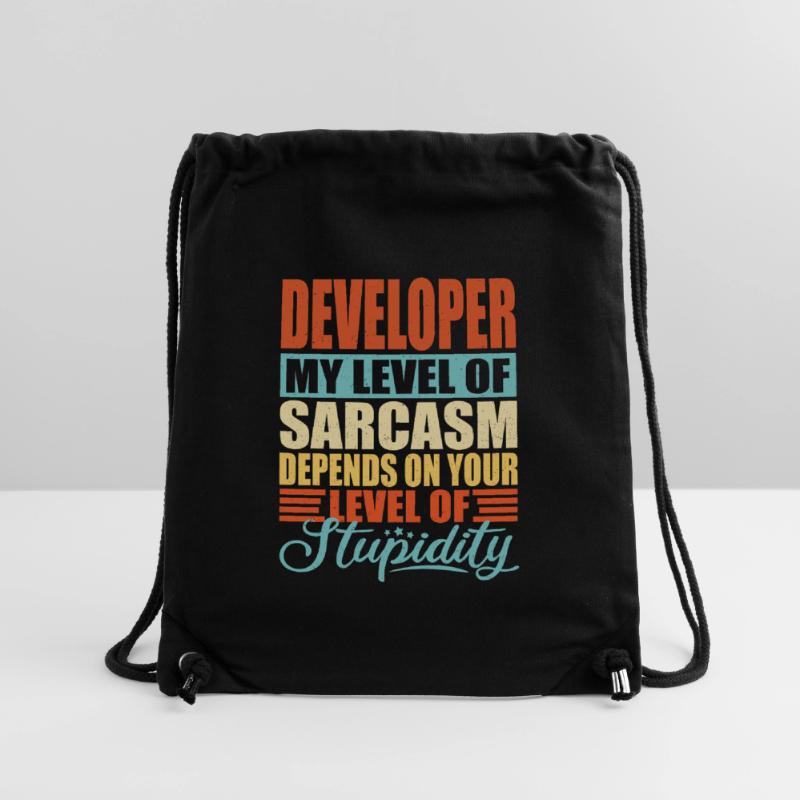 Developer Software Developer Computer Scientist Coder Stanley/Stella Recycled Gym Bag