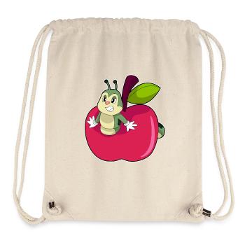 Caterpillar Apple - Sac à cordon recyclé Stanley/Stella - blanc naturel - Devant