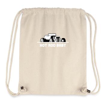 Hot Rod Bébé - Sac à cordon recyclé Stanley/Stella - blanc naturel - Devant