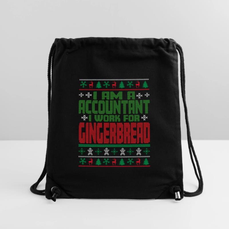 Dire de Noël comptable Sac à cordon recyclé Stanley/Stella