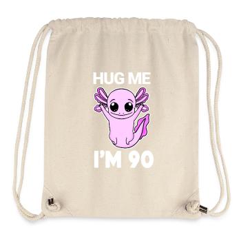 90 Birthday - 90 Years - Embrace - Stanley/Stella Recycled Gym Bag - natural - Front