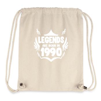 1990 - Born 1990 - Stanley/Stella Recycled Gym Bag - natural - Front