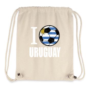 Uruguay Football - Stanley/Stella Recycled Gym Bag - natural - Front