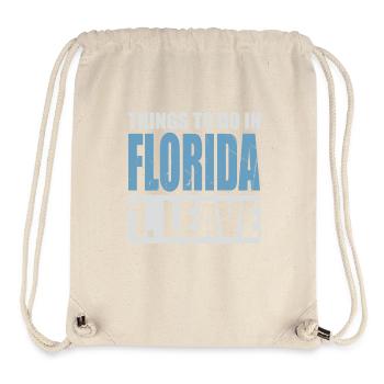 Florida Memes - Stanley/Stella Recycled Gym Bag - natural - Front