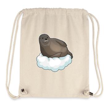 Seal Clouds - Stanley/Stella Recycled Gym Bag - natural - Front
