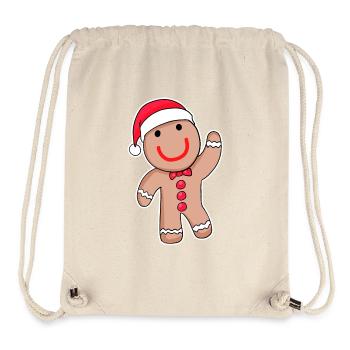 Süßes Lebkuchen - Stanley/Stella recycelter Gym Bag - Naturweiß - Vorne