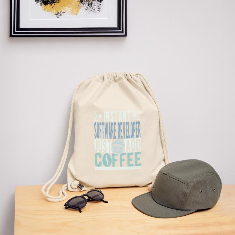 Software Developer Coffee Saying Stanley/Stella Recycled Gym Bag
