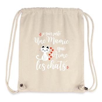 Cat Humor Funny Cat - Stanley/Stella Recycled Gym Bag - natural - Front