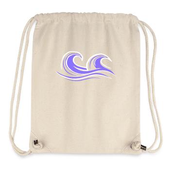 Surfer Wave Gift Surfer Boy Girl Dude Surf - Stanley/Stella Recycled Gym Bag - natural - Front