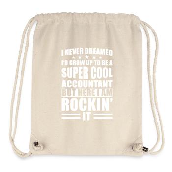 Buchhalter Spruch - Stanley/Stella recycelter Gym Bag - Naturweiß - Vorne