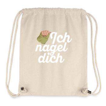 Ich Nagel Dich Nageldesignerin - Stanley/Stella recycelter Gym Bag - Naturweiß - Vorne