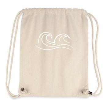 Surfer Wave Gift Surfer Boy Girl Dude Surf - Stanley/Stella Recycled Gym Bag - natural - Front