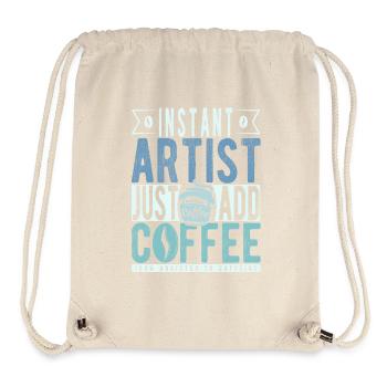 Buchalter Kaffee Spruch - Stanley/Stella recycelter Gym Bag - Naturweiß - Vorne