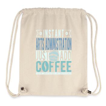 Buchalter Kaffee Spruch - Stanley/Stella recycelter Gym Bag - Naturweiß - Vorne