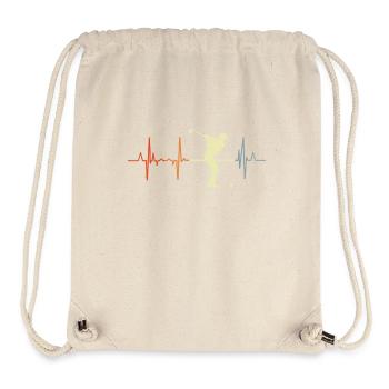 Golf Heart palpitations - Stanley/Stella Recycled Gym Bag - natural - Front