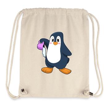 Penguin Iced Coffee - Stanley/Stella Recycled Gym Bag - natural - Front