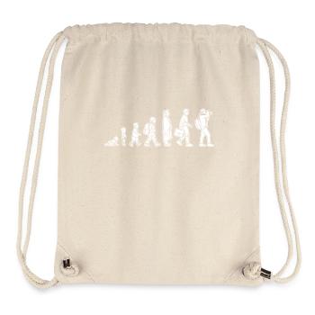 Entwicklung vom Kind zum Fotografen - Stanley/Stella recycelter Gym Bag - Naturweiß - Vorne